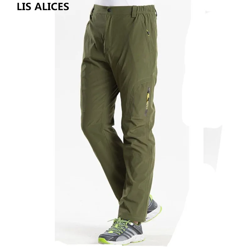 LIS ALICES, новинка, мужские тактические быстросохнущие штаны, мужские брюки-карго с несколькими карманами, тонкие повседневные штаны, армейские военные армейские брюки - Цвет: picture color
