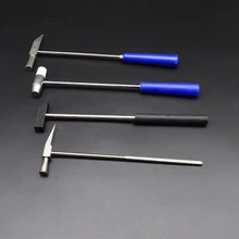 Многофункциональный мини-молоток с резиновой ручкой металлический инструмент для ремонта ювелирных изделий