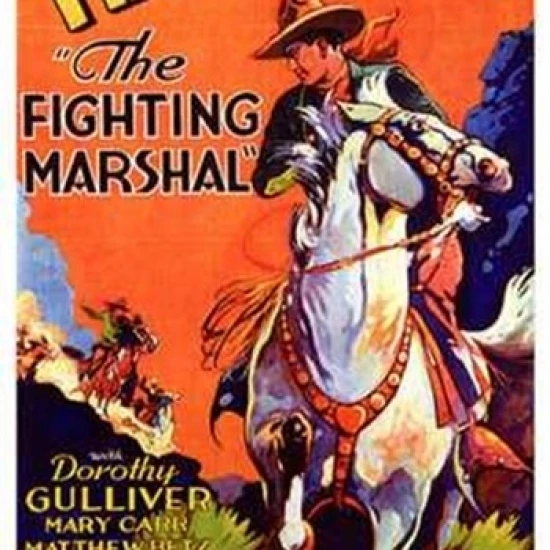 The Fighting Marshal Movie Poster (11 x 17)