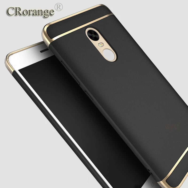 

CRorange Phone Case For Redmi Note 2 3 4A Coverage Removable 3 in 1 Hard PC Holder Back Cover For Redmi 4X Redmi Note 4X Case