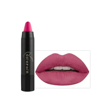 Women Make Up Cosmetics Moisture Matte Lipstick Pen Draw suitable lip liner along the lip 17g 3Years China