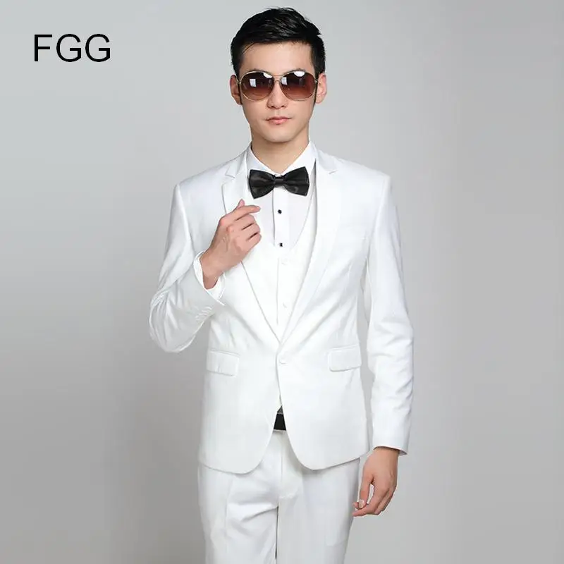 Popular White Slim Fit Suit-Buy Cheap White Slim Fit Suit lots