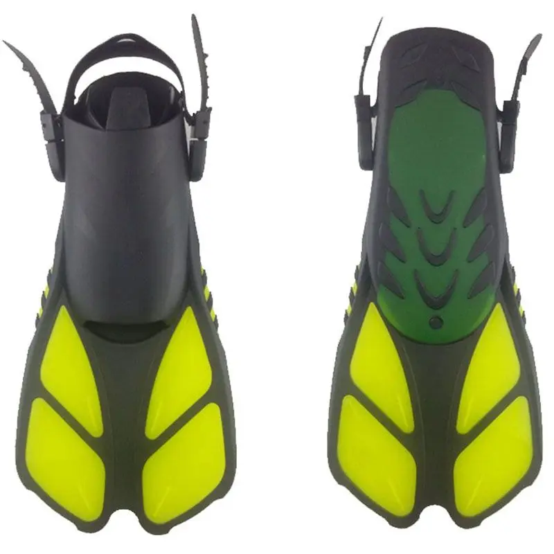 Snorkeling Diving Swimming Training Children\'s Adjustable Short Fins