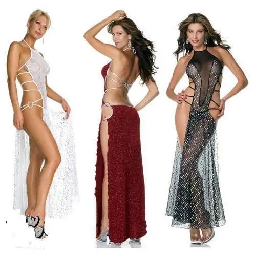 revealing maxi dress