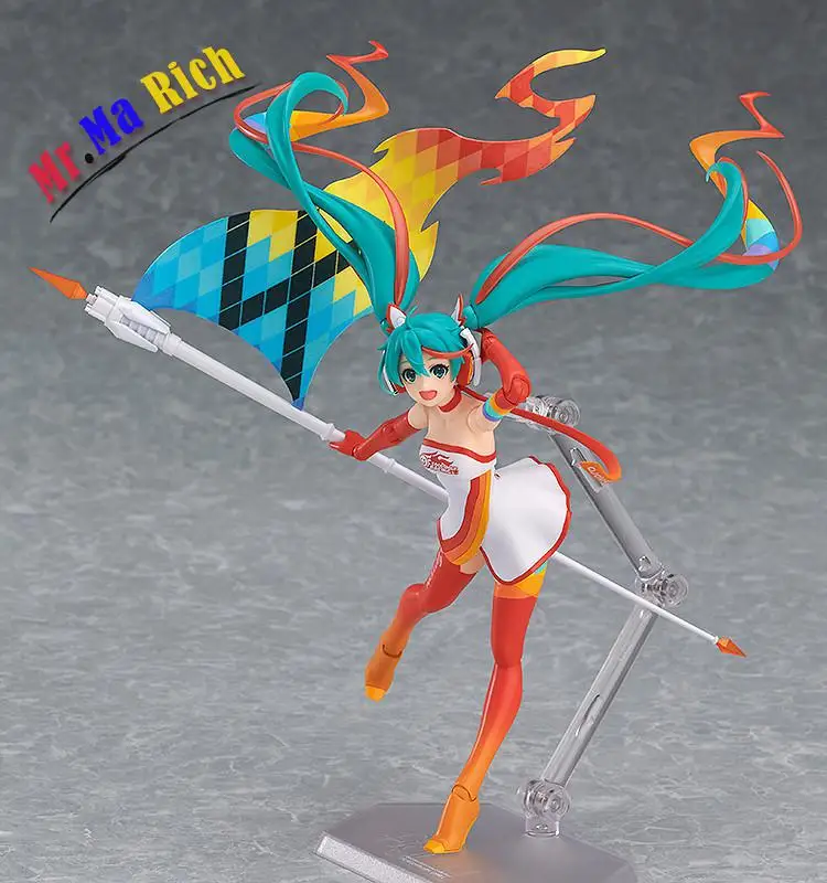 

Manga Anime Figma - Hatsune Miku Vocaloid - Sp-078 Racing Miku 2016 Ver. Action Figure Model Collection Gift