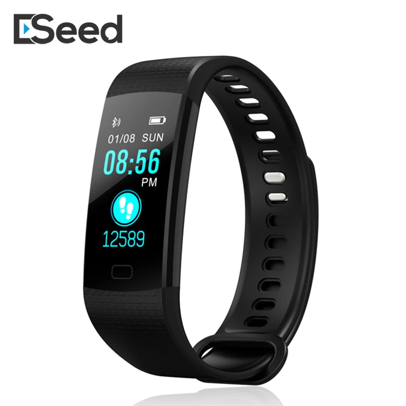 ESEED Y5 смарт Браслет фитнес трекер цветной экран пульсометр спортивные