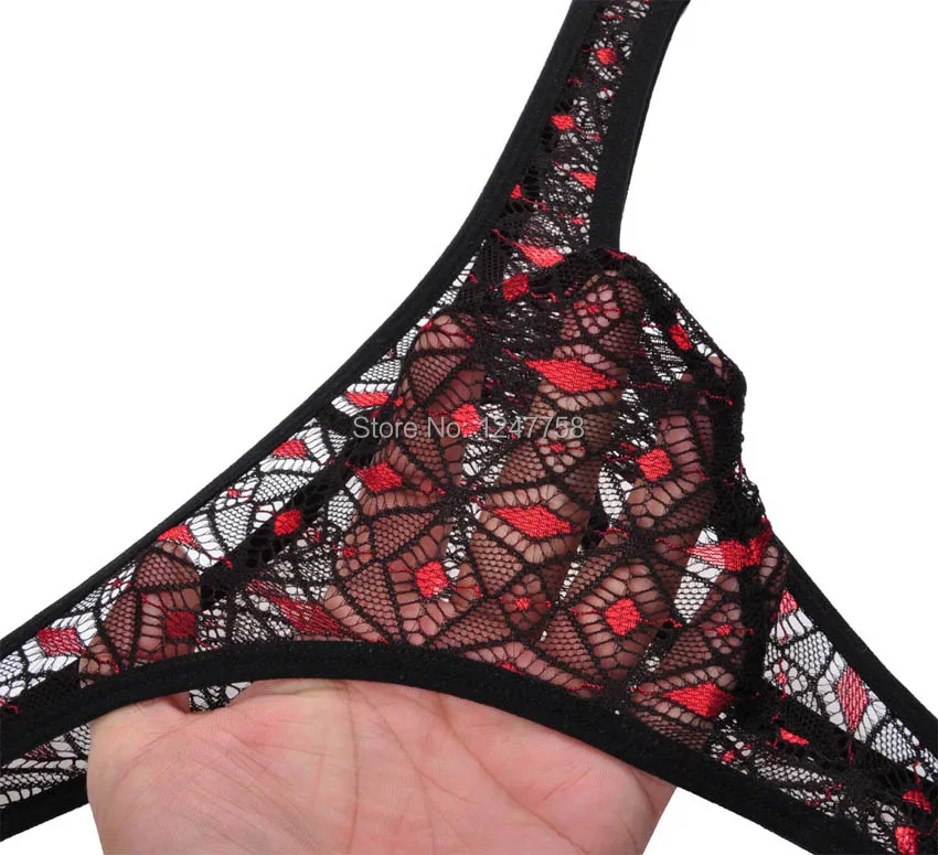 Купить ГОРЯЧИЕ МУЖСКИЕ ЖАККАРДОВЫЕ ГРАНИЧИТ СТРИНГИ РОМБИЧЕСКОЙ КРУЖЕВА ...