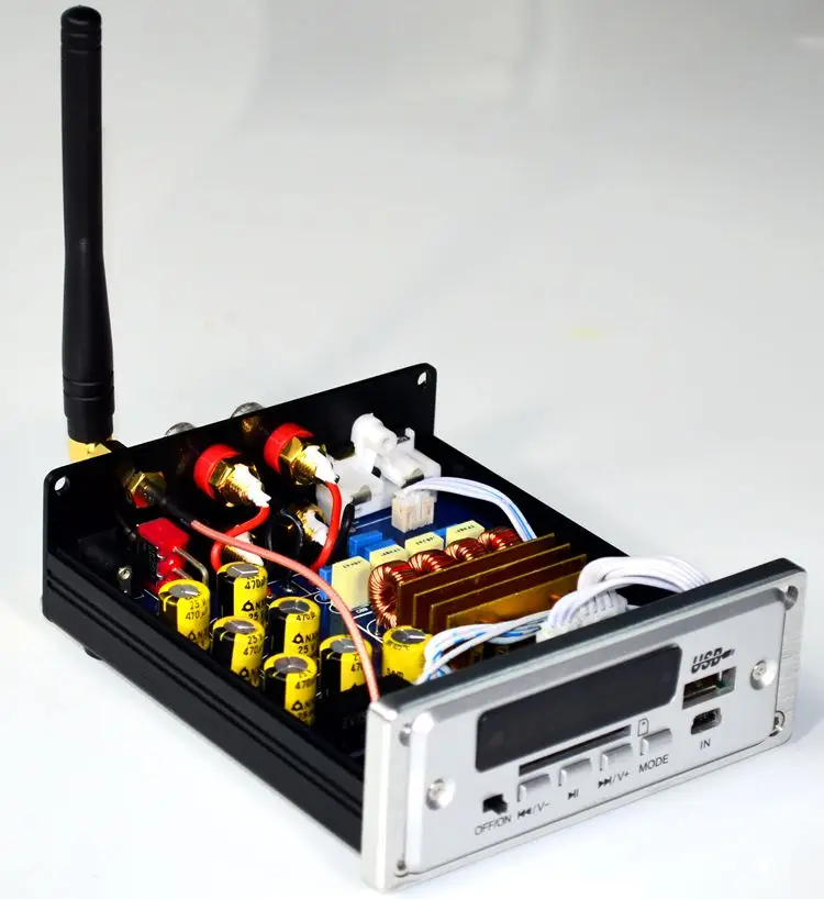 

TPA3116 Bluetooth Power Amplifier MP3 USB Player Class D Audio Amplifier New