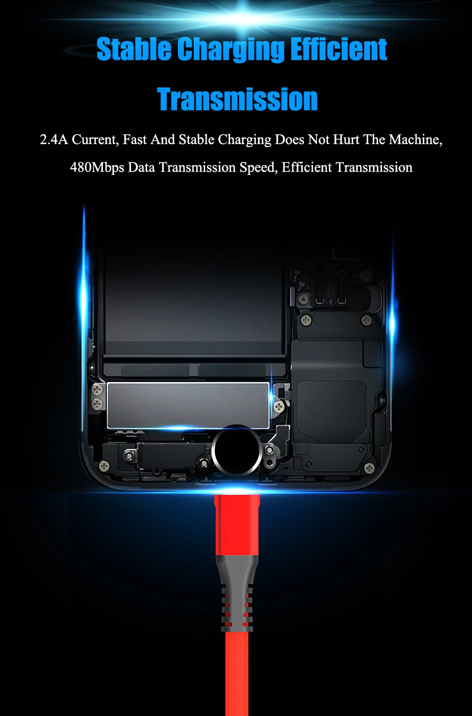 30 см type C зарядный usb-кабель 2.4A кабели быстрой зарядки мобильного телефона зарядное устройство короткий шнур для Xiaomi mi9 huawei P30 USB C провода