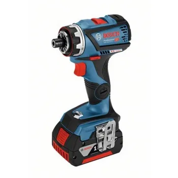 

BOSCH 06019G7100 Battery Screwdriver GSR 18V-60 FC Professional 18 V FlexiClick System CONNECTED Chuck metallic 13mm