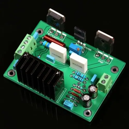 Assembeld-UPC1342V-NJW0302G-NJW0281G-mono-Power-amplifier-board-150W