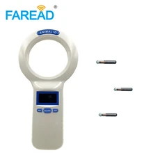 2 шт. стеклянная бирка, бесплатный образец+ 1 шт. 134,2 кГц RFID чип для животных Портативный USB Ручной считыватель FDX-B микрочип сканер для чипа собаки