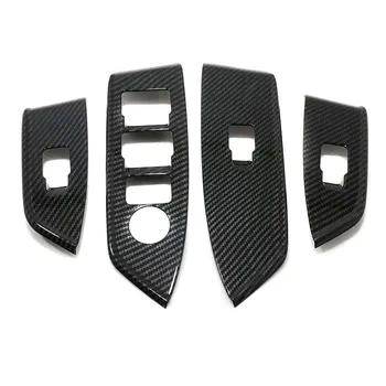 

For Mazda CX-8 CX8 2018 2019 ABS Window Control Panel Glass Lift Switch Cover Trim Protector Sticker Car Styling Accessories