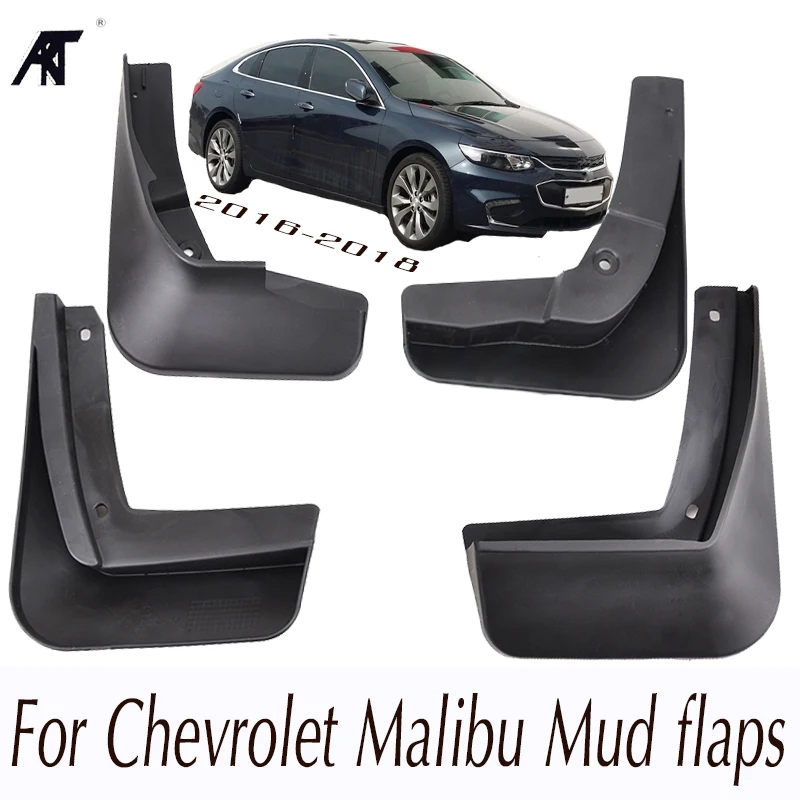 

Car Mud Flaps For Chevrolet Malibu 2016 2017 2018 Mudflaps Splash Guards Front Rear Mud Flap Mudguards Fender Kit Set Molded