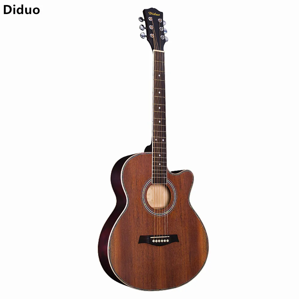 Diduo 41 Inch Acoustic Guitar Folk Sapele Panel Musical Instruments Basswood Six Strings Guitarra Rosewood Fingerboard Unisex Diduo 41 Inch Acoustic Guitar Folk Sapele Panel Musical Instruments Basswood Six Strings Guitarra Rosewood Fingerboard Unisex