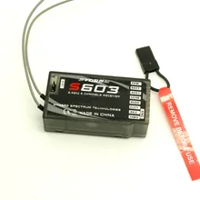 50 шт./лот 6CH 2,4 ГГц S603 приемник RX Поддержка DX6i JR DX7 ppm Квадрокоптер лучше, чем AR6210