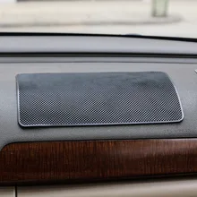 Противоскользящий коврик для приборной панели автомобиля, силикагель, 27x15 см, нескользящий коврик, липкий коврик, держатель для сотовых телефонов, ключей и т. д