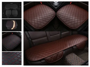 

Universal breathable PU leather pad car seat cushion seat cover for