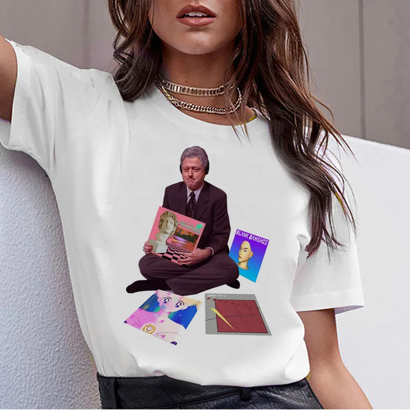 Женская футболка с рисунком эстетика vaporwave Повседневная в стиле Харадзюку лето