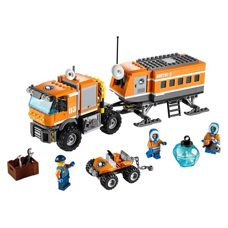 

BELA 10440 City Arctic Outpost Policemen Model Building Blocks Compatible with City Bricks Educational Figures Toys