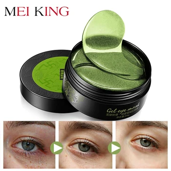MEIKING Collagen gel Eye Mask Hyaluronic Acid Remover Dark Circles Eye Patches Anti-Puffiness Anti-Aging Moisturizing Eyes 60pc