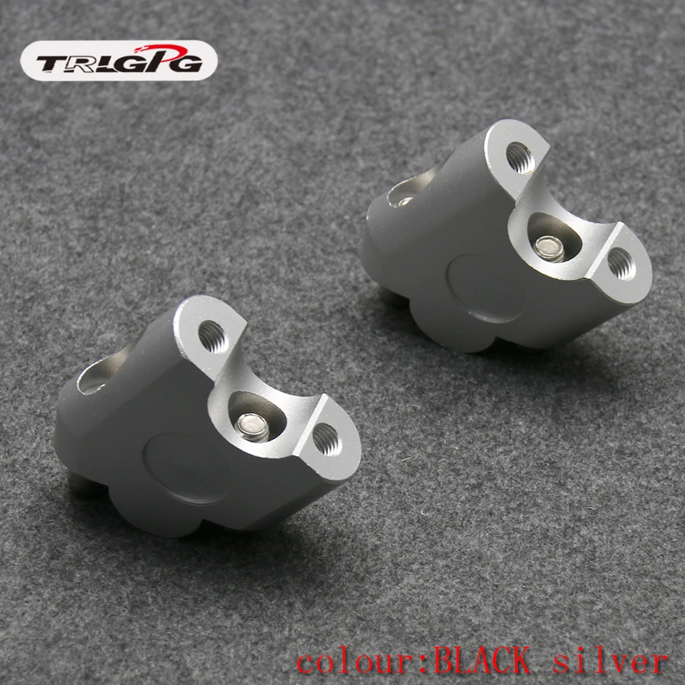 Anodizzato 2 Pollice givole Moto Manubrio Riser Per 7/8 &quot22 мм grasso manubrio Morsetto для Honda CB500F 2018|Руль велосипеда|