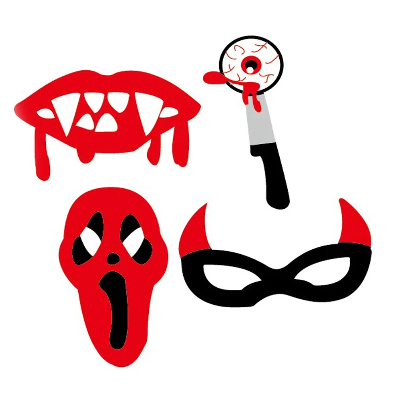 16 Sets cool Creative 2017 Latest Cartoon Halloween