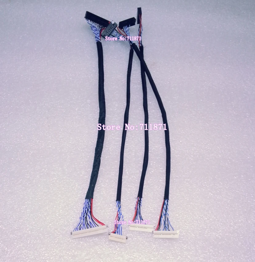 Линейный кабель LVDS 1ch/2ch 6 бит/8 бит DF19 универсальный для ЖК-экрана провод