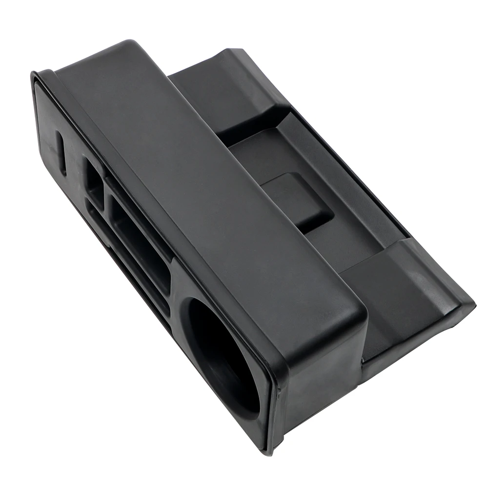 YOSOLO Seat Crevice Storage Box Car Organizer Coin Drink Phone Cigarette Holder Container Auto Seat Gap Organizer Accessories