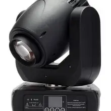 Китайский свет для сцены мини 150 Вт led движущаяся голова точечное сценическое освещение led гобо Дискотека для вечерние шоу dj свет с чехлом