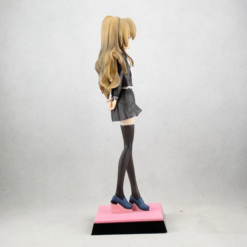 Дешево Аниме мультфильм тигр x Дракон Айсака Тайга Toradora последний выпуск 1 6 Масштаб ПВХ фигурка Коллекция Модель игрушки Y6317