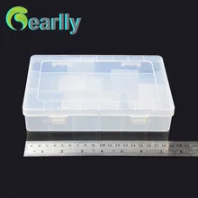 20*14*4 см приманка рыболовная коробка отсеки Сменные прозрачные видимые Пластиковые Коробка для рыболовных приманок прочная коробка для рыболовных снастей