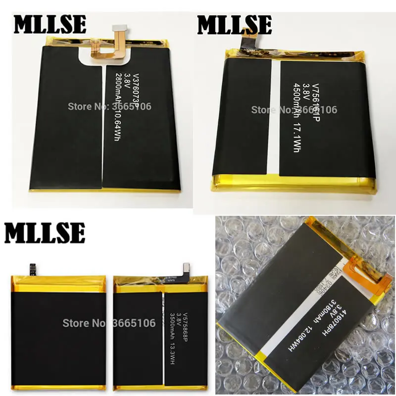 

MLLSE BV6000 A10 S8 battery for Blackview BV7000 BV7000 Pro Mobile Phone Batterie Tracking Code