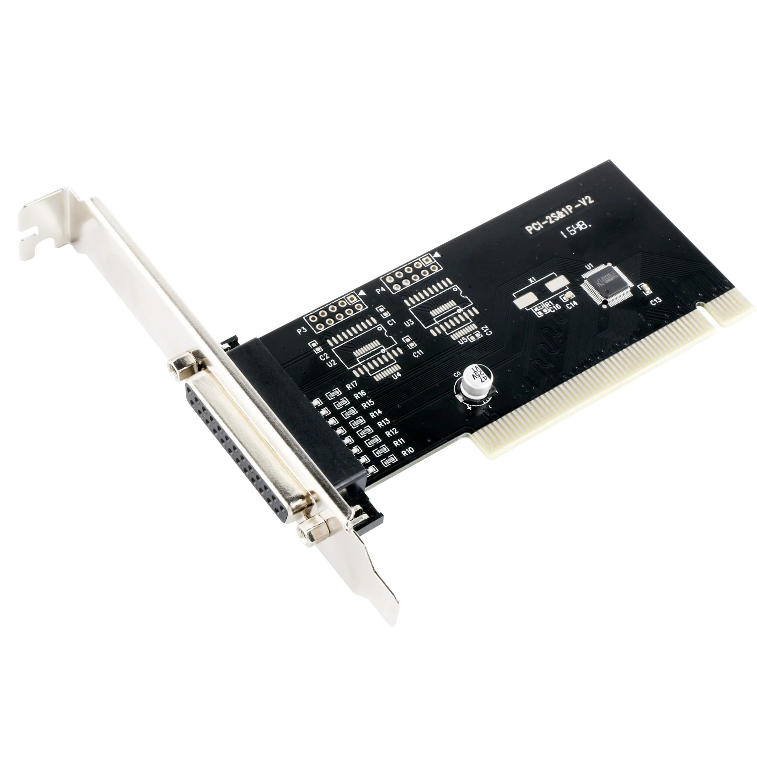 

Ubit PCI-1P Parallel Port Expansion Cards, Multiple PCI to DB25 LPT Converter Adapter Controllers, 25-Pin Interface Cards