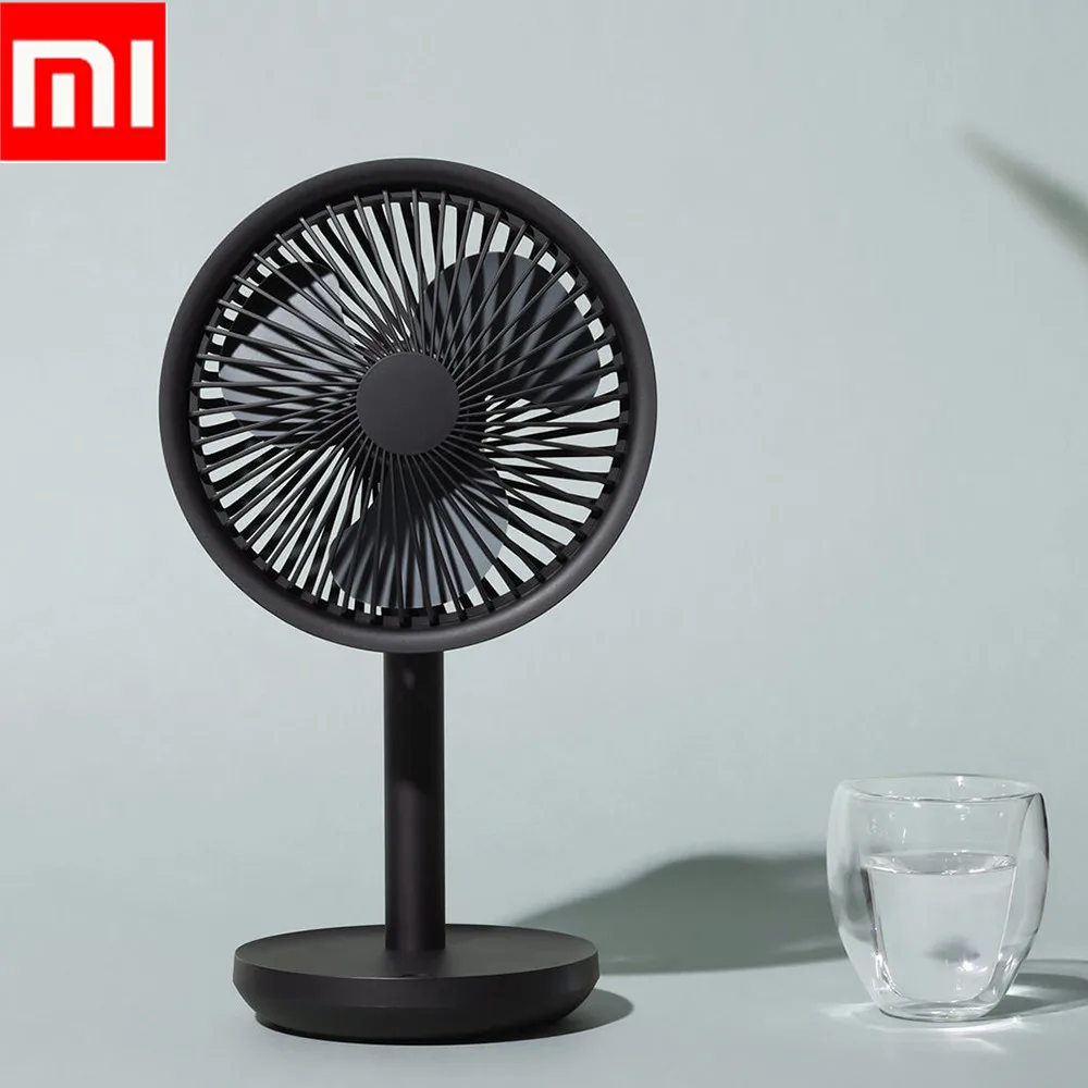 

Original Xiaomi Mini Fan Portable USB Fan Ultra Quiet Smart Touch Summer Cooler 3 Leaf Desktop Fans from xiaomi youpin