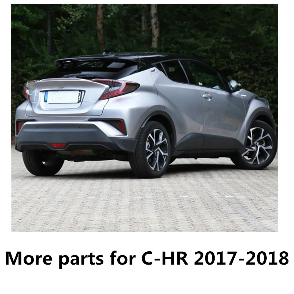 4 PCS Steel Car Door Sill Scuff Plate Guard for TOYOTA C-HR CHR 2016 2017 2018
