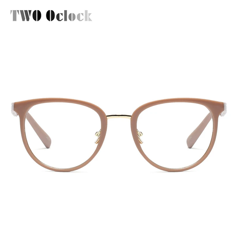

TWO Oclock 2018 Designer Eyewear Frames Women Glasses Frame For Myopia Optical Prescription Glasses Eyeglass Retro Oculos F97559