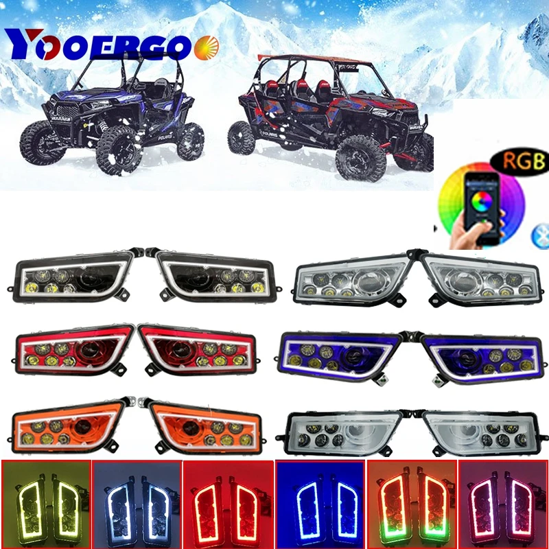 ATV аксессуары OEM фары 2014 2015 2016 Polaris RZR 1000 XP 4 2412335 светодиодный polaris 900 turbo| |