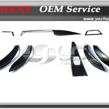 Сухой углеродного набор для внутренней отделки салона 8 шт. подходит для 2012- F30 F35 3 серии LHD