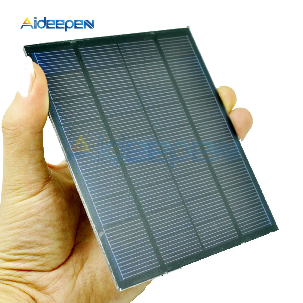Mini 5V 1.25W Solar Panel Power Module For Light Battery Cell Phone Charger DIY 