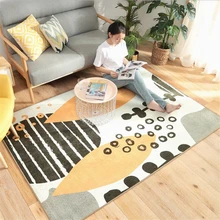 Детские ковры для игры в гостиную, детская спальня, ковер для пола, коврик для двери, Декор для дома, ковры для дома, нежный современный синель, коврики, ковер