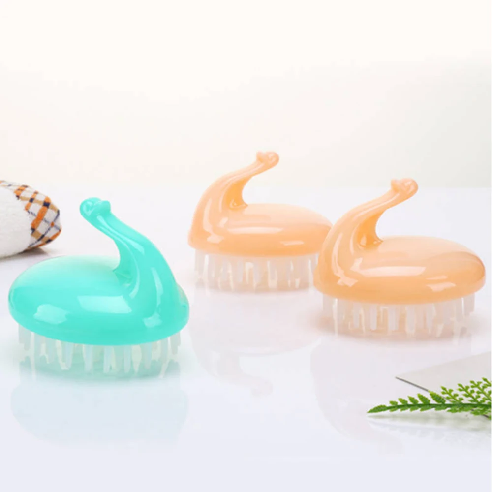 Очищающее средство для лица, щетка для мытья волос, Очищающая щетка, эффективный силиконовый милый инструмент