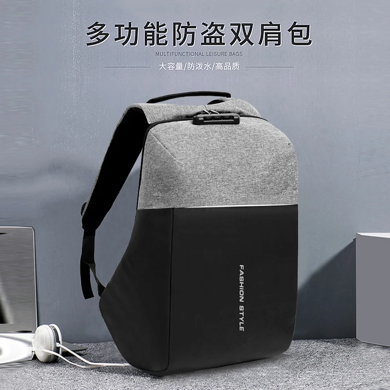 

New anti-theft bag travel backpack waterproof nylon computer backpack