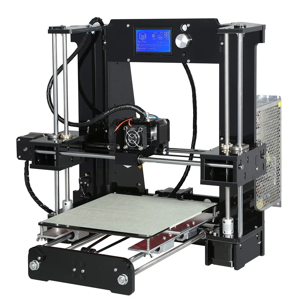 High Precision Acrylic Frame Anet A6 A8 3D Printer Kit Reprap Prusa i3 3d Printer DIY