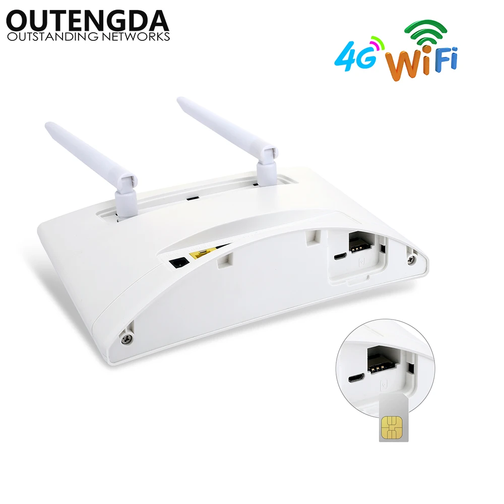 Mbps sem Fio Usuários de Wifi com Slot Roteador até 32 Wifi Roteador Wi-fi Móvel Cat4 Lte - 3g Cpe Sim Multi Lan & Formigas Duplas 4g 300 13 wi-fi móvel cat4 lte 3g 4g cpe