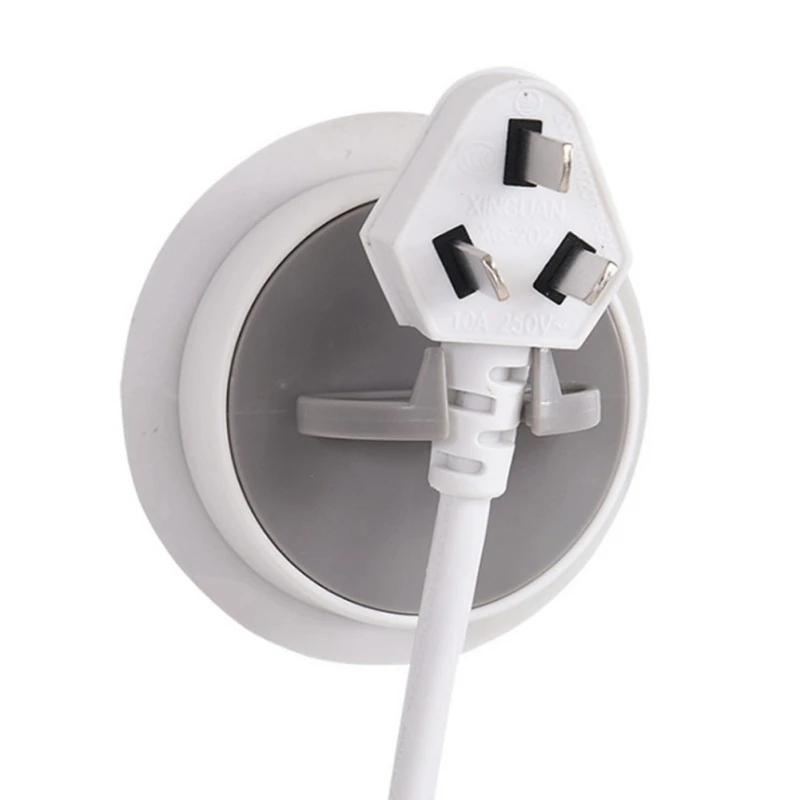 

Adhesive Hook Key Hanger Plug Power Socket Strong Hook Razor Shaving Holder Wall Mounted Hook For Bathroom Kitchen Hangers Tool