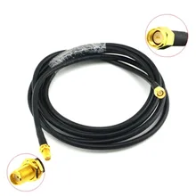 2 шт. Sma Male Sma для женщин Разъем RG58 коаксиальный кабель 10 метров для 4G антенны Hauwei модем