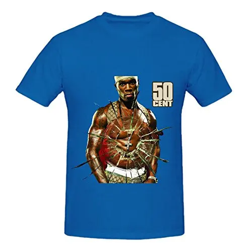 50 Cent получить богатые или высечки Tryin 80 s мужской с круглым вырезом большие