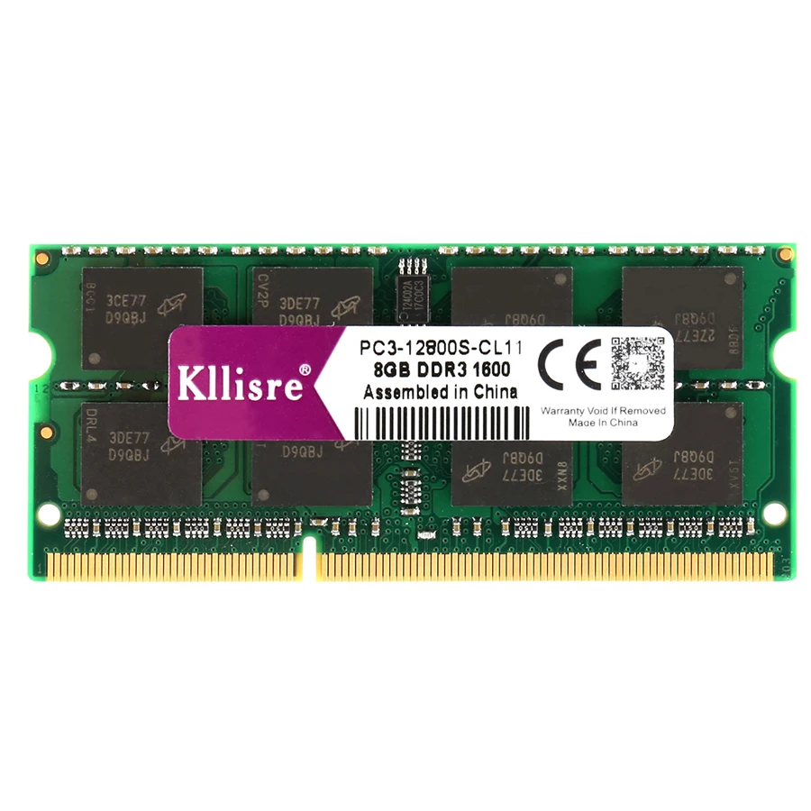 Kllisre sodimm ddr3 8 Гб 1600 и 1333 204 оперативной памяти ноутбука оперативная память SO-DIMM Тетрадь памяти 8GB