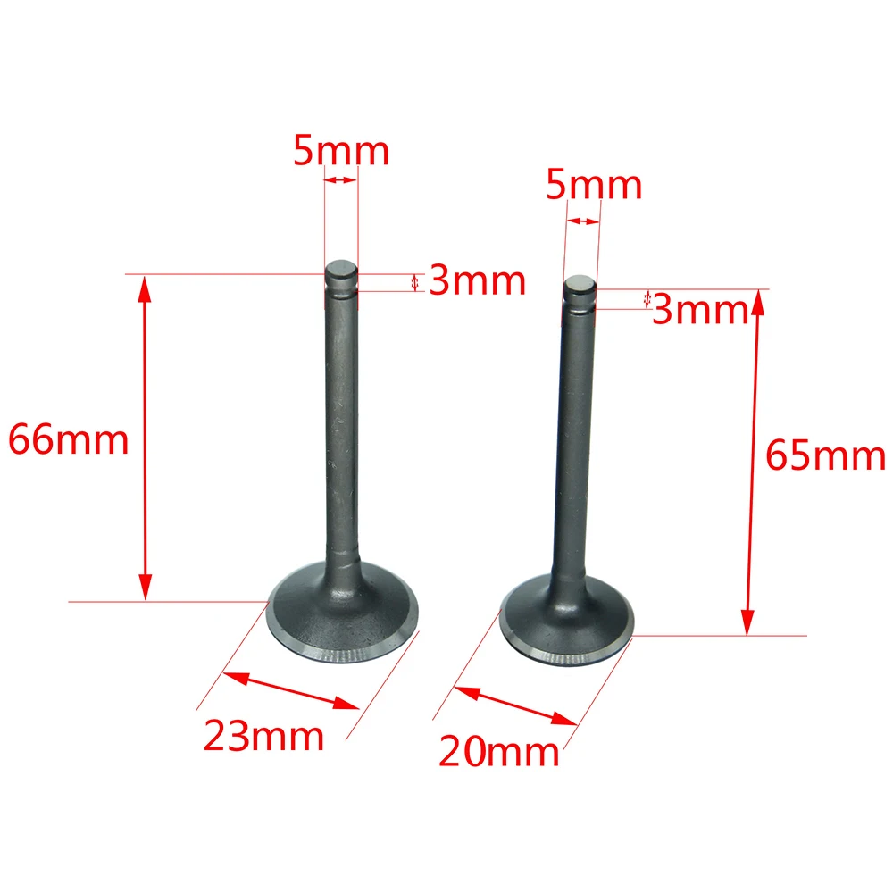 Motorcycle Intake Valves For 110cc Lifan ATV Motorcycle 2GT-105